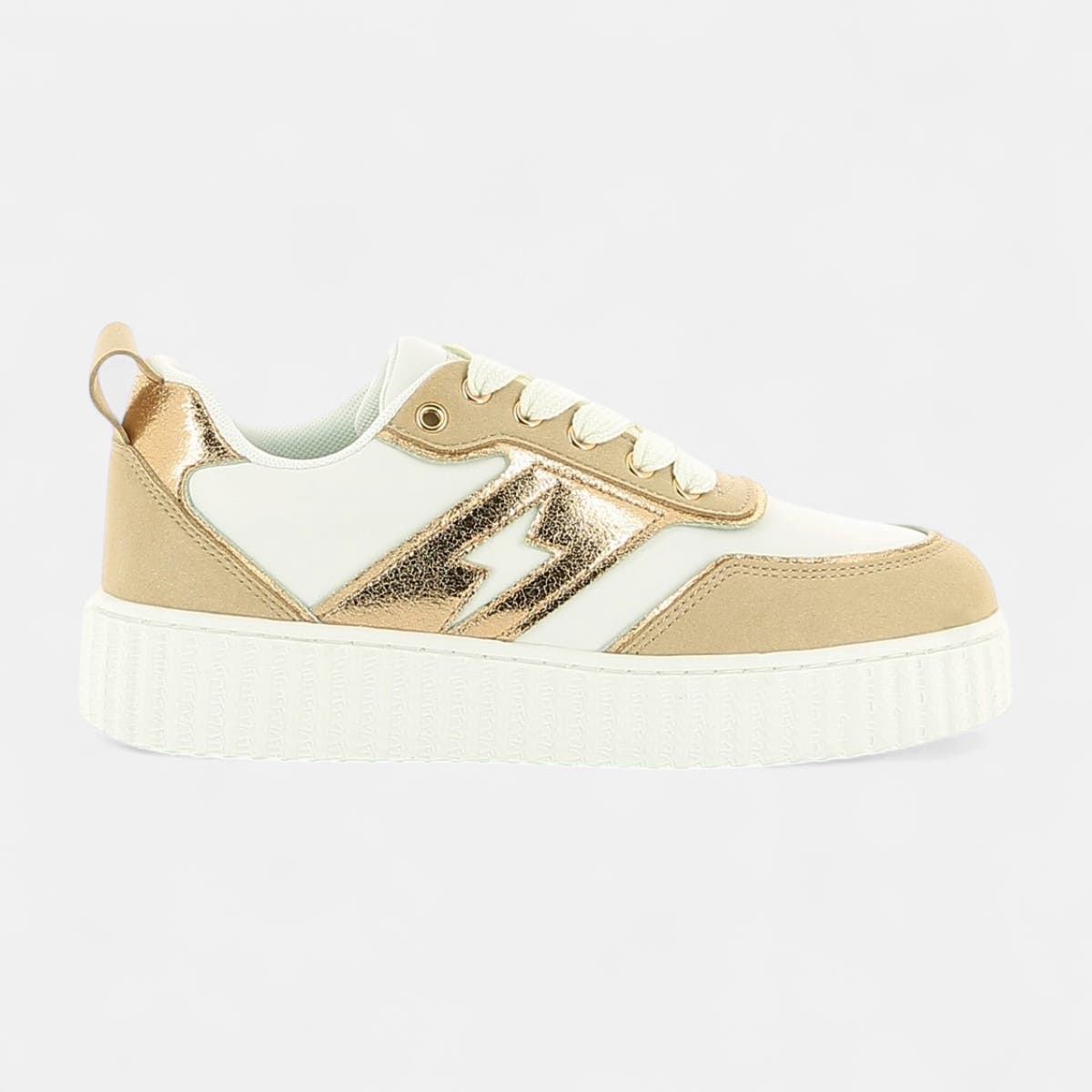 Baskets basses Femme camel