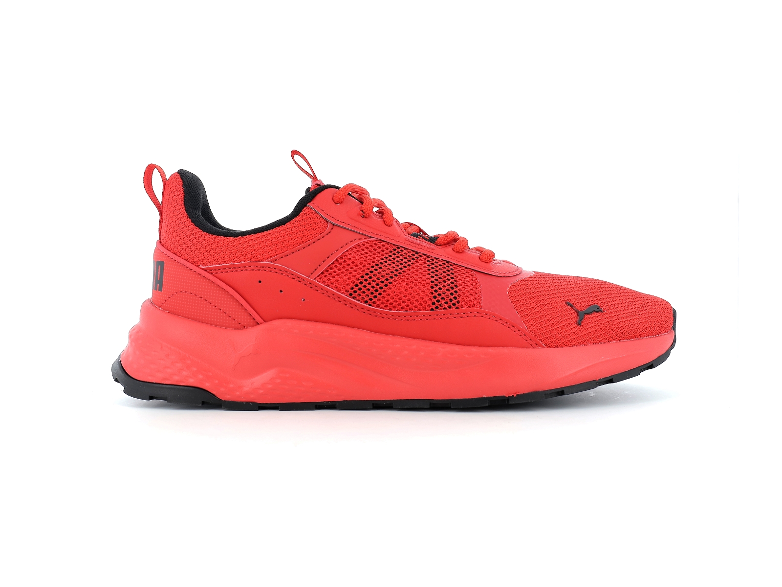 Puma-389213 Matières combinées Rouge