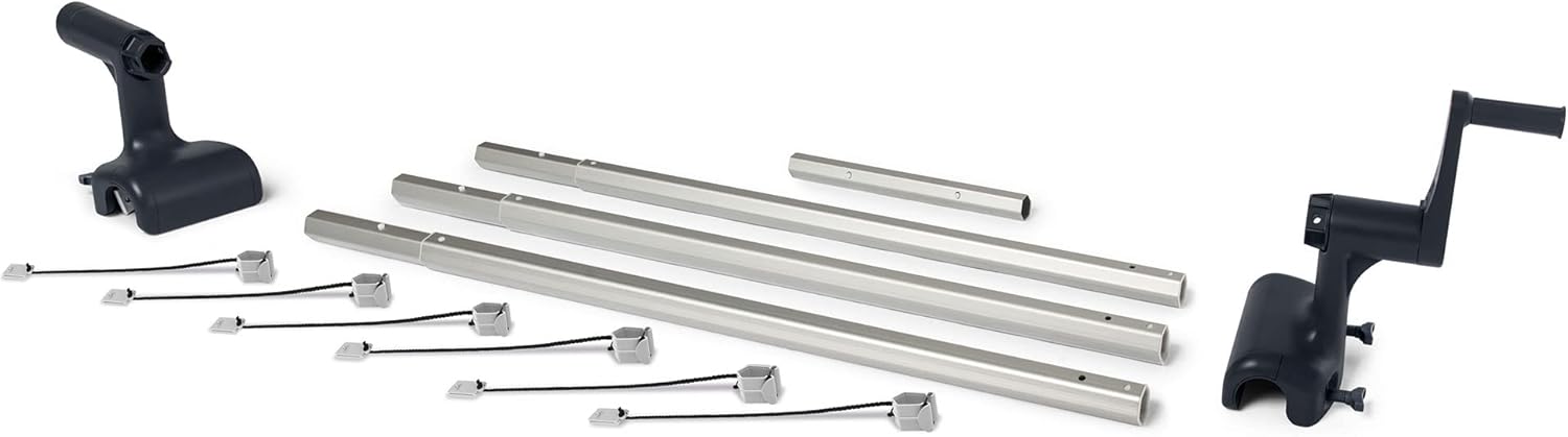 Intex 28051 – Solar-Abdeckrolle, für Pools 274–488 cm, Aluminium und PVC, Grau