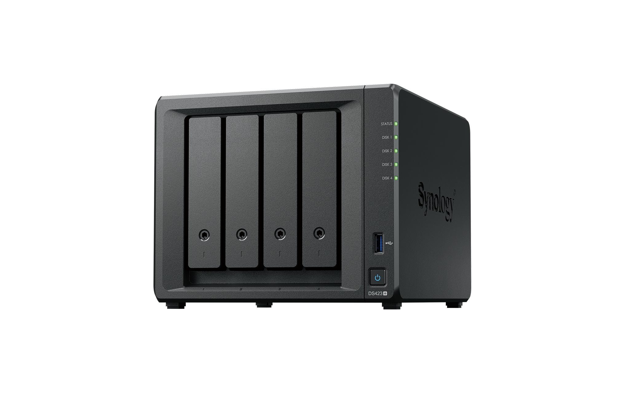 NAS DiskStation DS423+ 4-bay Seagate Ironwolf 16 TB<br>Kompakte Speicherlösung mit vier Einschüben für 100% Datenkontrolle