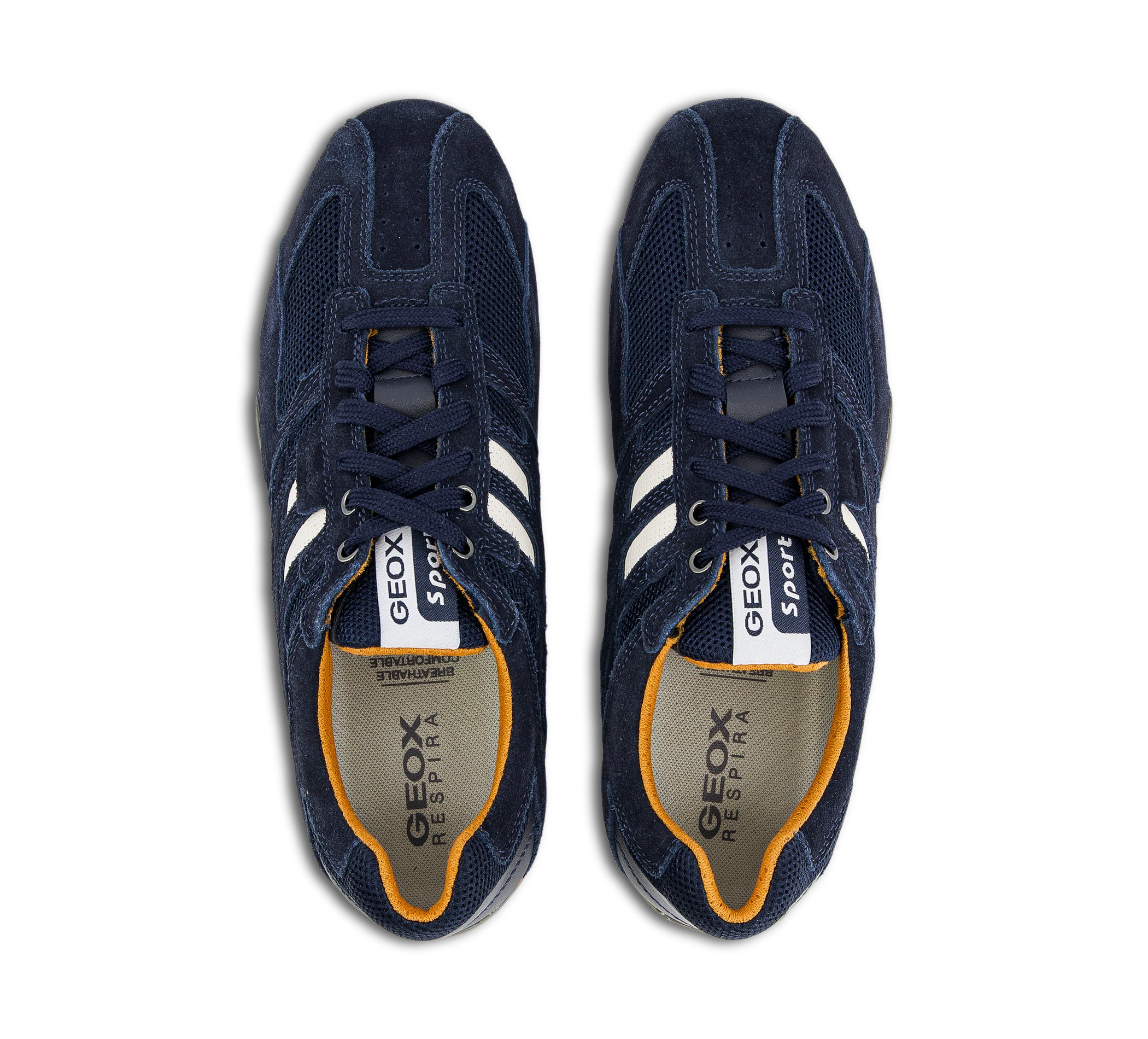 Geox Snake - Sneaker low blau
