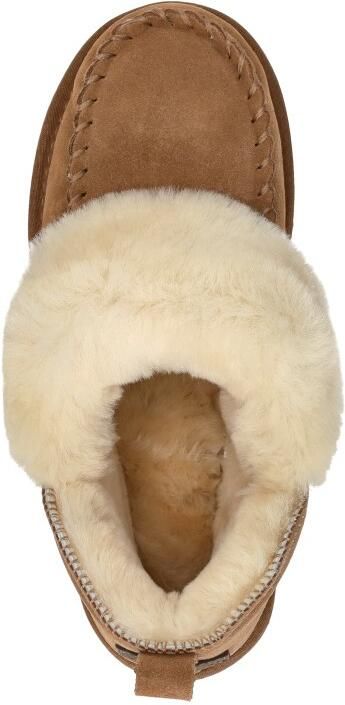 Warmbat Wiluna Suede Sloffen Cognac
