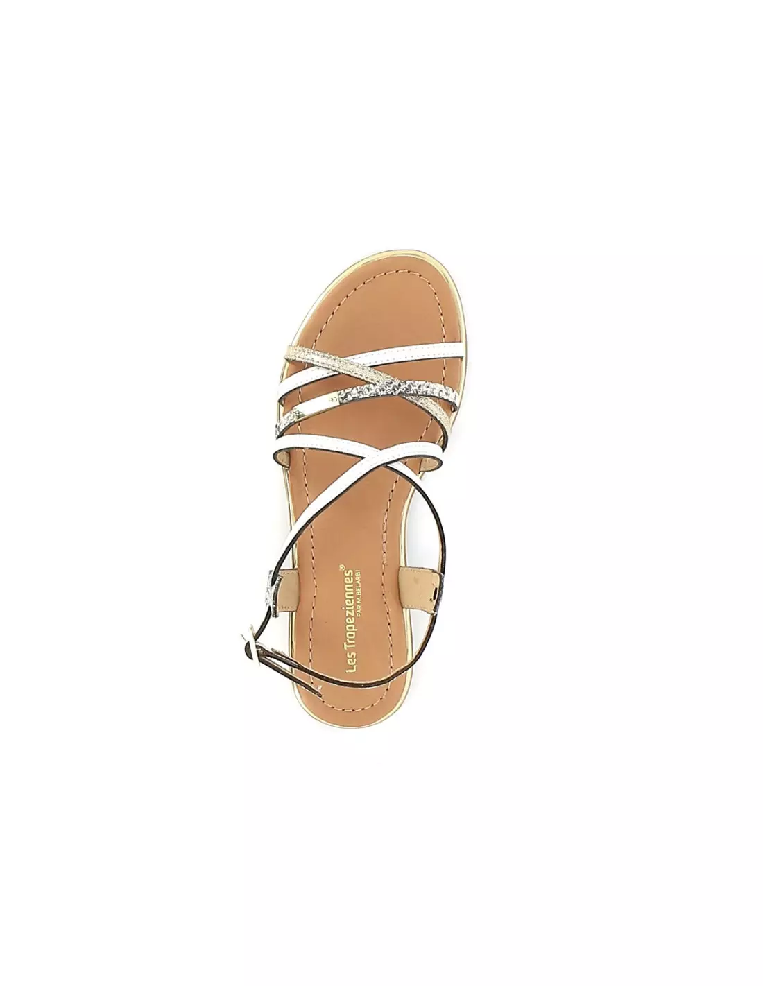 LES TROPEZIENNES HARRY - Sandales & nu-pieds Blancmulti