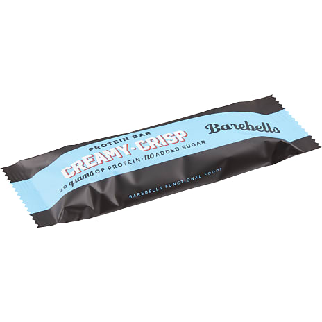 Proteinbar m. karamelsauce og mælkechokolade