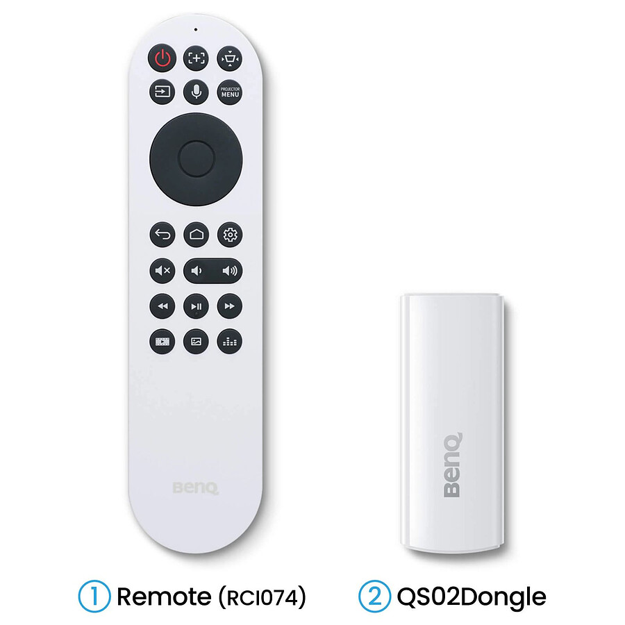 BenQ W2720i - DLP Laser 4K UHD - 2500 Lumens