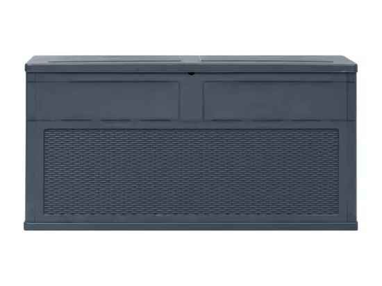 Boîte de rangement de jardin 320 L Anthracite