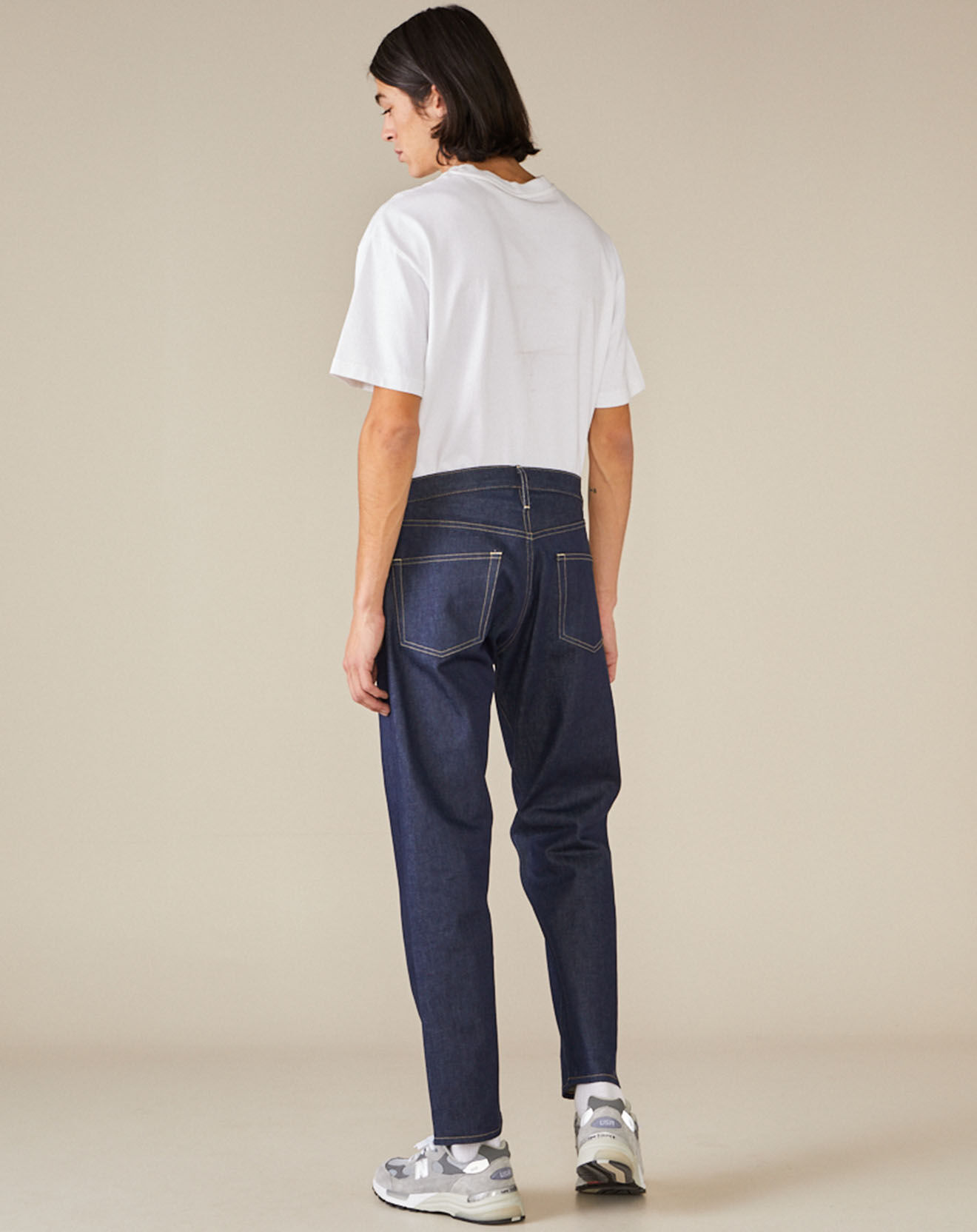 Bellerose Jean loose Percy bleu foncé