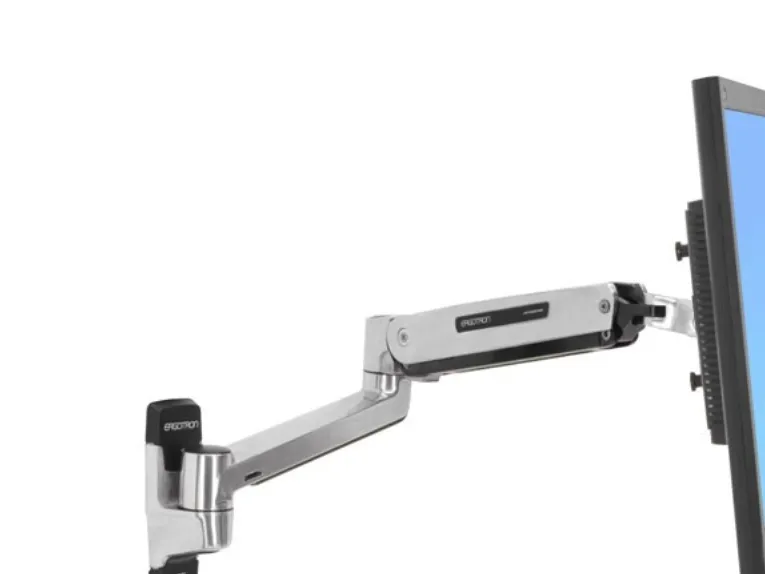 Ergotron LX - Monteringssæt (sidde-standerarm, forlængelse, base, VESA adapter) - for LCD display - kapacitet 3,2-11,3 kg - poleret aluminium - skærmstørrelse: op til 42