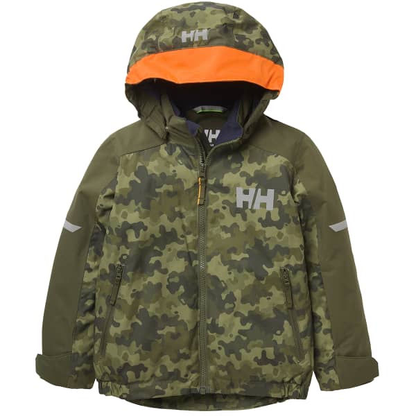 Veste de ski HELLY HANSEN K LEGEND 2.0 INS JKT UTILITY GREEN