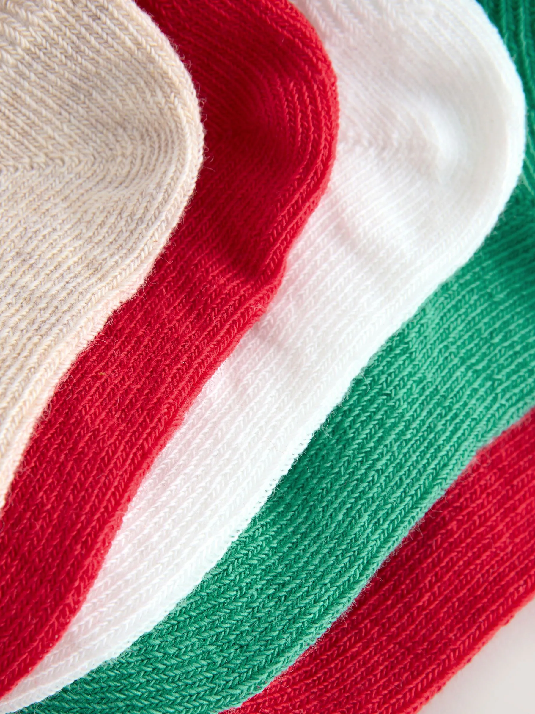 Rood - Verpakking van 5 paar Kerstmis Sokken voor Baby (0mnd -2jr)