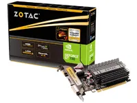 ZOTAC NVIDIA® GeForce® GT 730 - Grafikkort - GF GT 730 - 4 GB DDR3 - PCIe 2.0 x16 lavprofil - DVI, D-Sub, HDMI - blæserløs