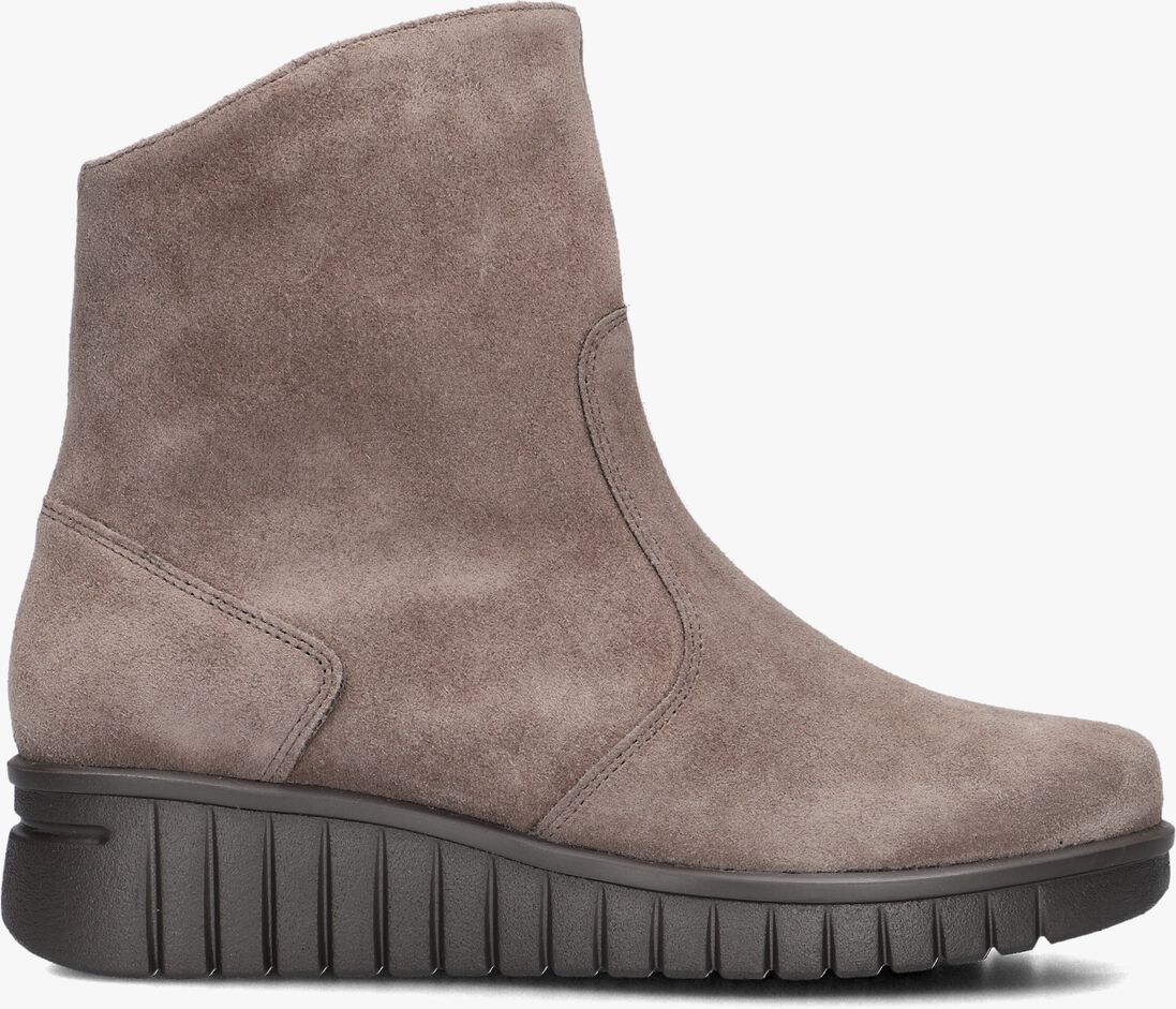 taupe hartjes enkelboots sue h booty