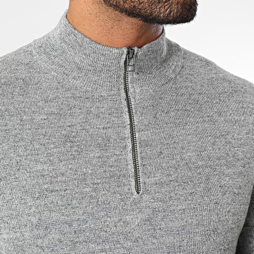 Pull A1106 Gris Chiné