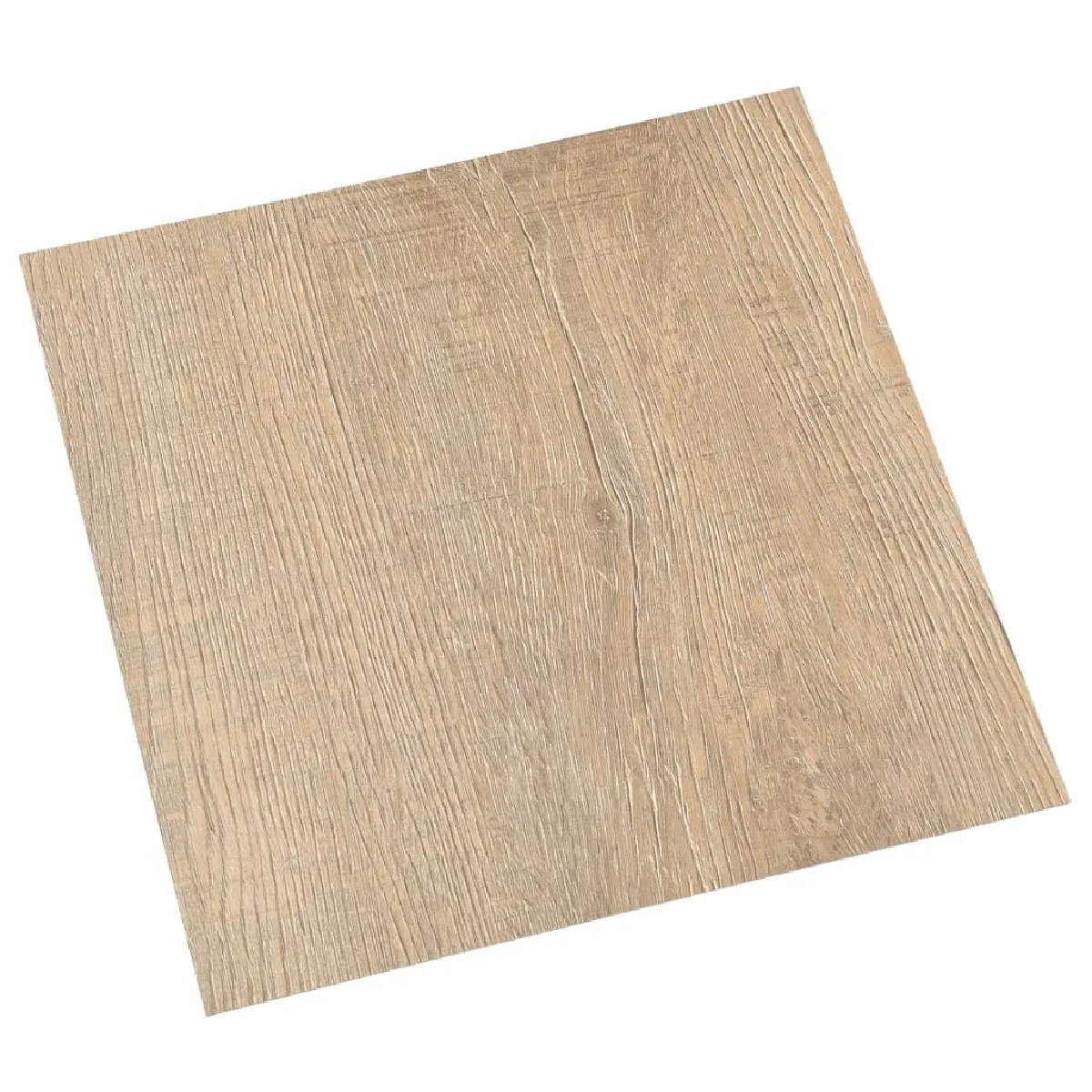 vidaXL Dalles PVC Autoadhésives 5,11m² Marron