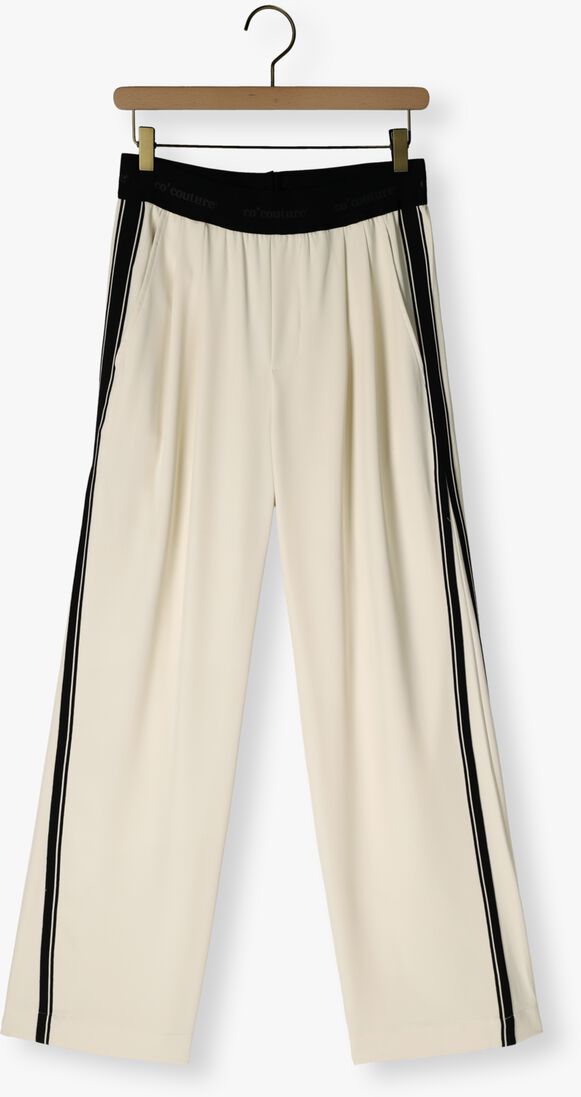 creme co'couture wijde broek amina split ll panel
