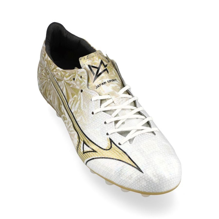 Mizuno Alpha Made in Japan AG Prism Gold - Blanc/Doré/Noir