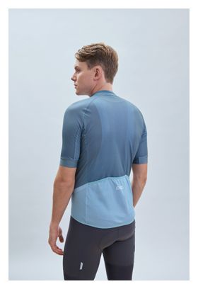 Maillot Manches Courtes Poc Essential Road Logo Bleu