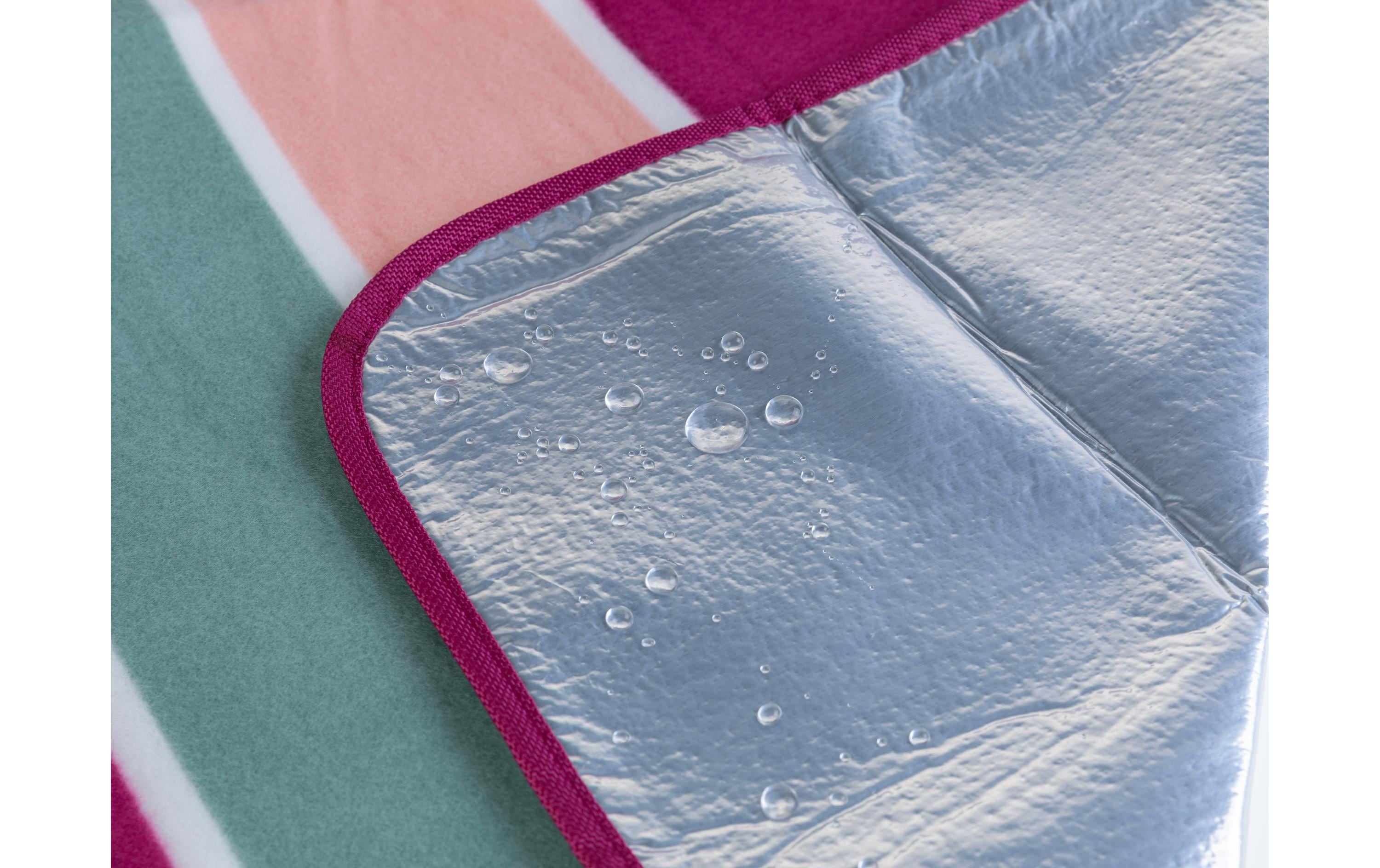 Picknickdecke Lido-Magenta 135 x 160 cmModische Picknick-Decke in sommerlichen Trendfarben