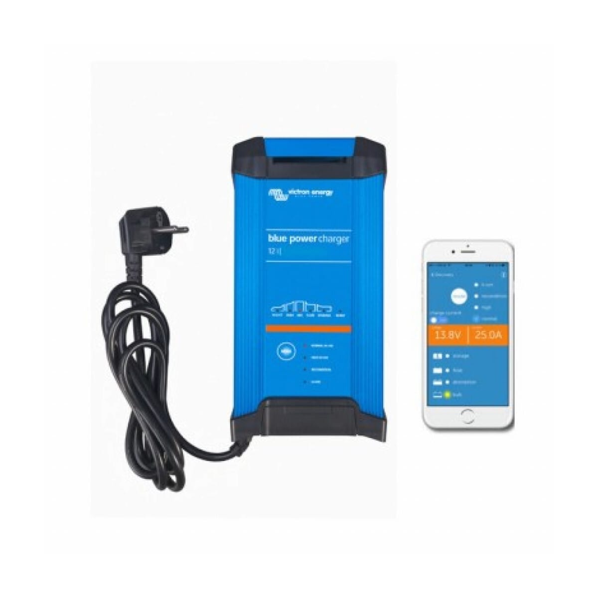 VICTRON Blue Smart IP22 Batterilader 12V 15A 1-kanal