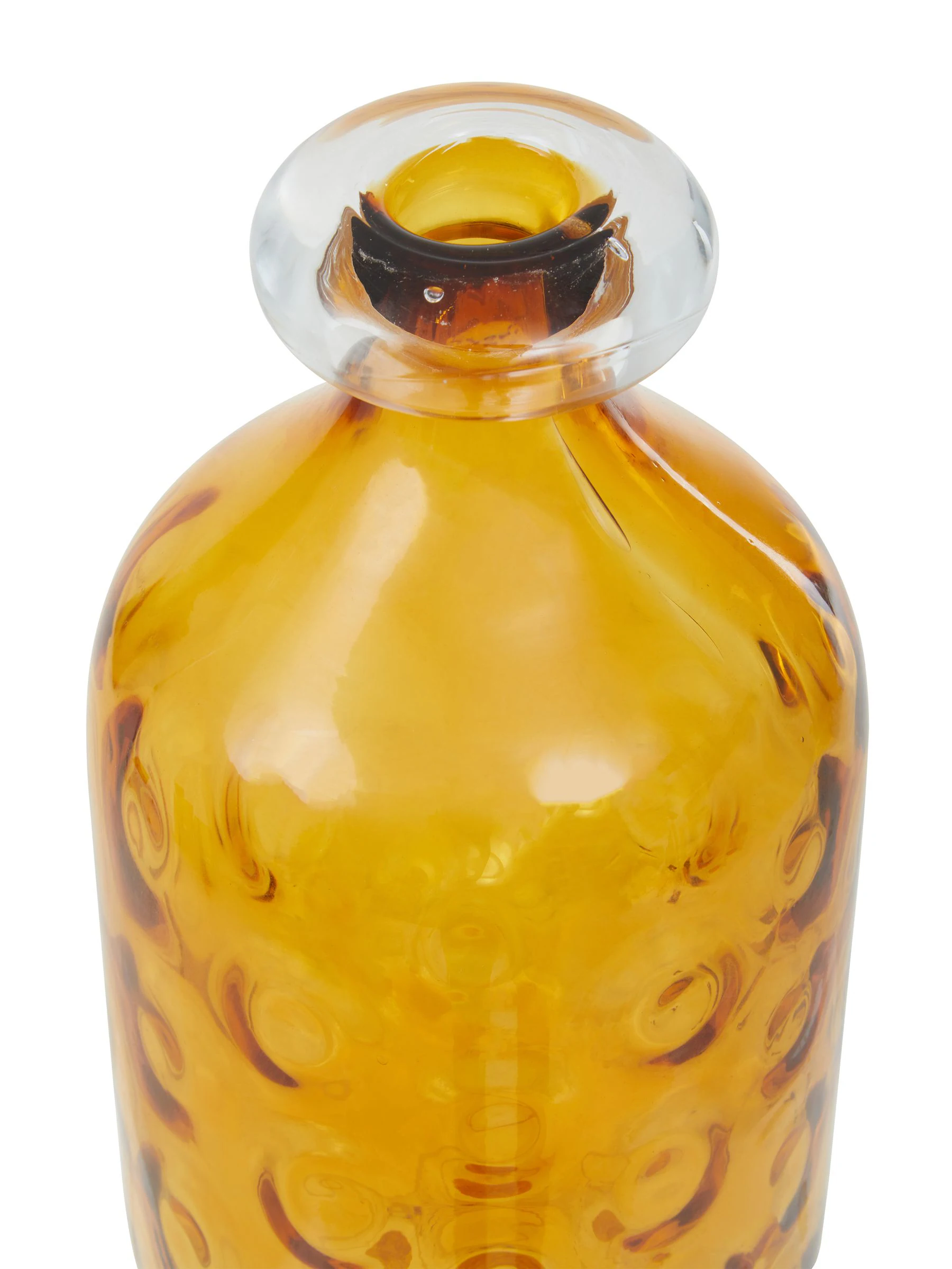 Fifty Five South Huda Tall Glass Bottle Vase