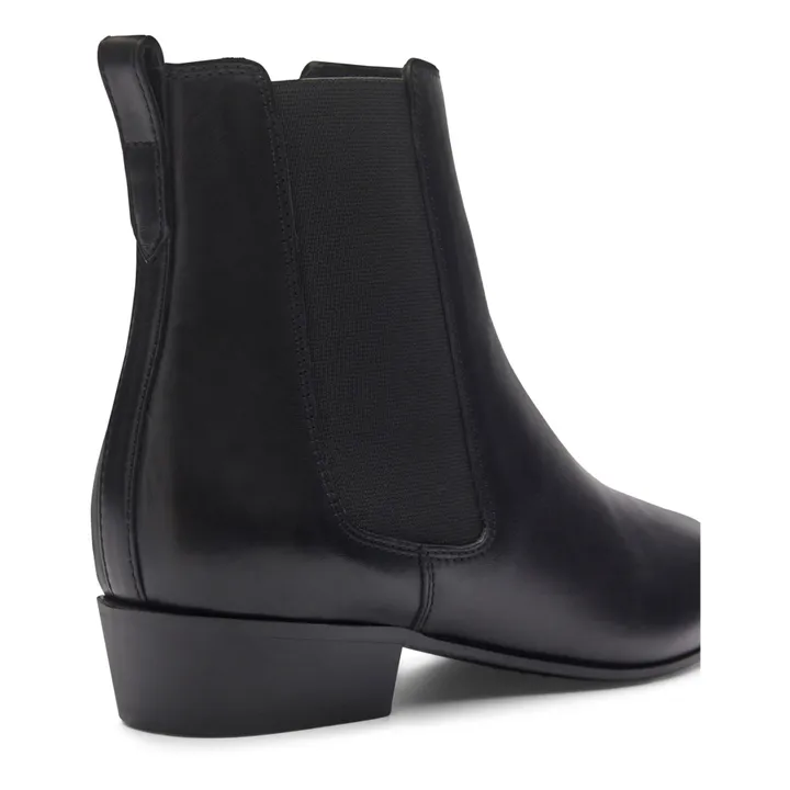 Rivecour Boots Cuir N°66 | Noir