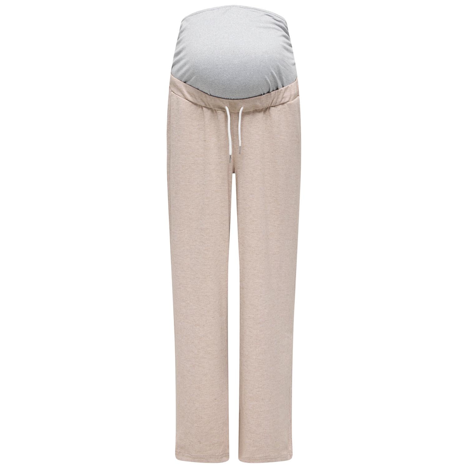 ONLY zwangerschapsbroek lang effen beige