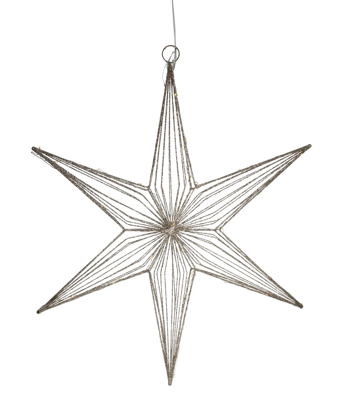 Adventsstjerne Champagne Ø70 cm
