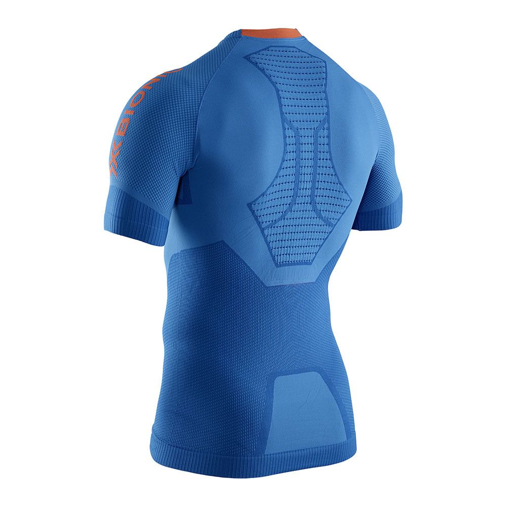 X-Bionic INVENT 4.0 RUN SPEED - Sous-couche Homme tealblu/kurkumaorang