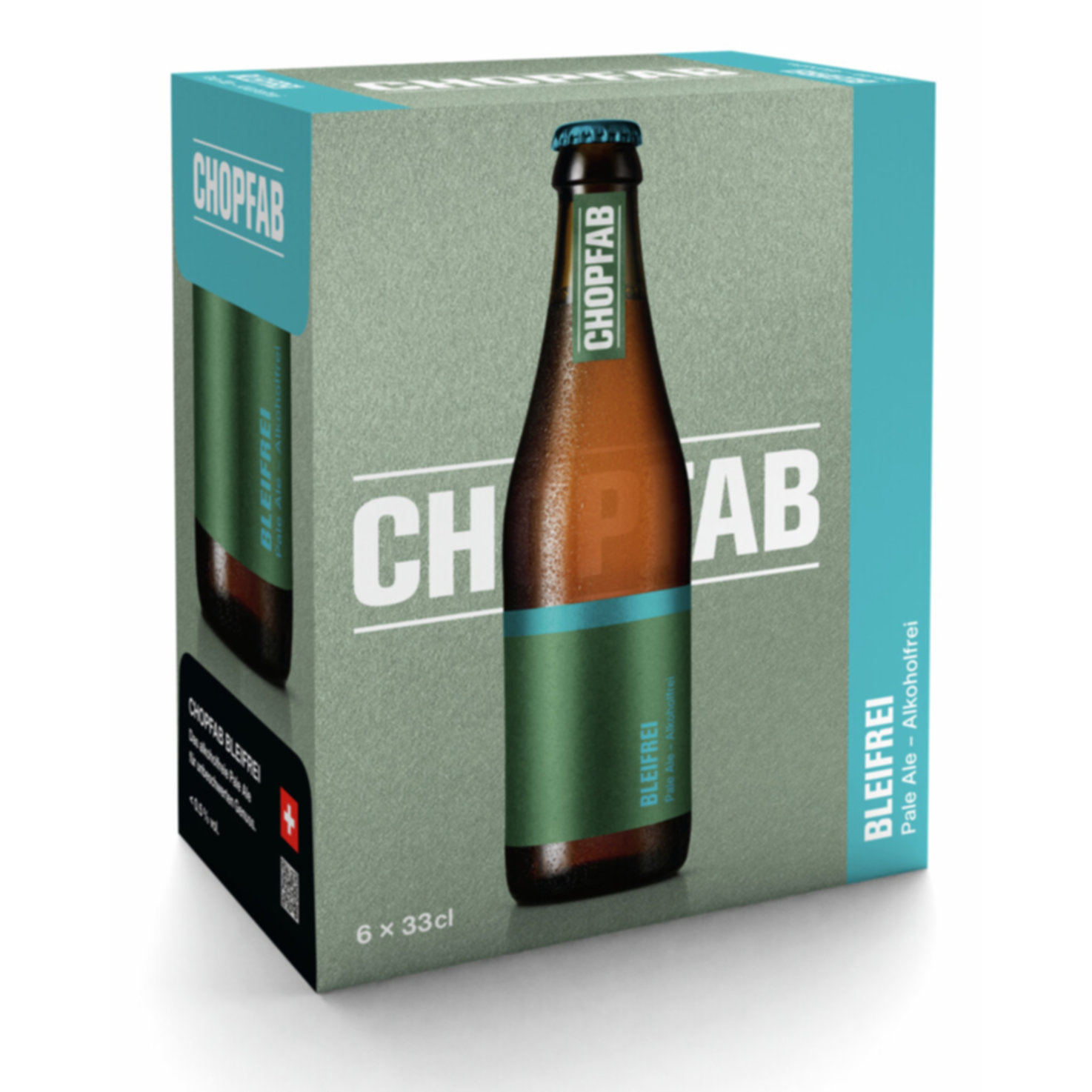 Chopfab Bier Bleifrei Pale Ale alkoholfrei 6x33cl -198cl