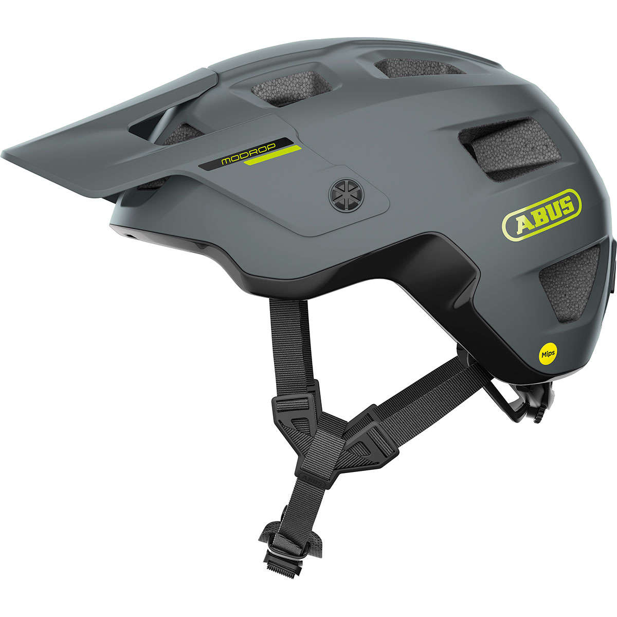 Abus MoDrop MIPS MTB Fietshelm Concrete Grijs