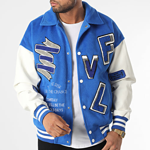 Veste Teddy BM1676 Bleu Roi