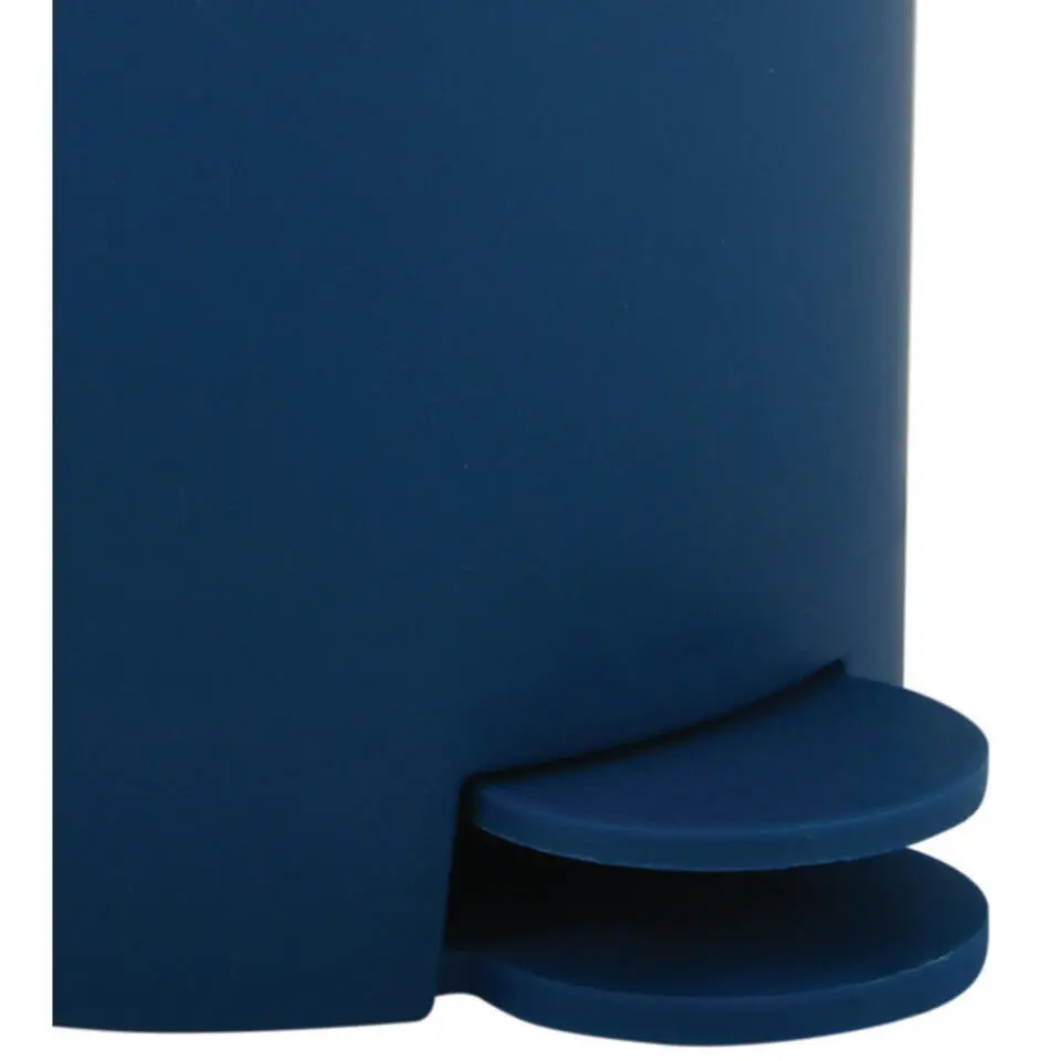 MSV badkamer/toilet pedaalemmer - marine blauw - 3L - 15 x 27cm