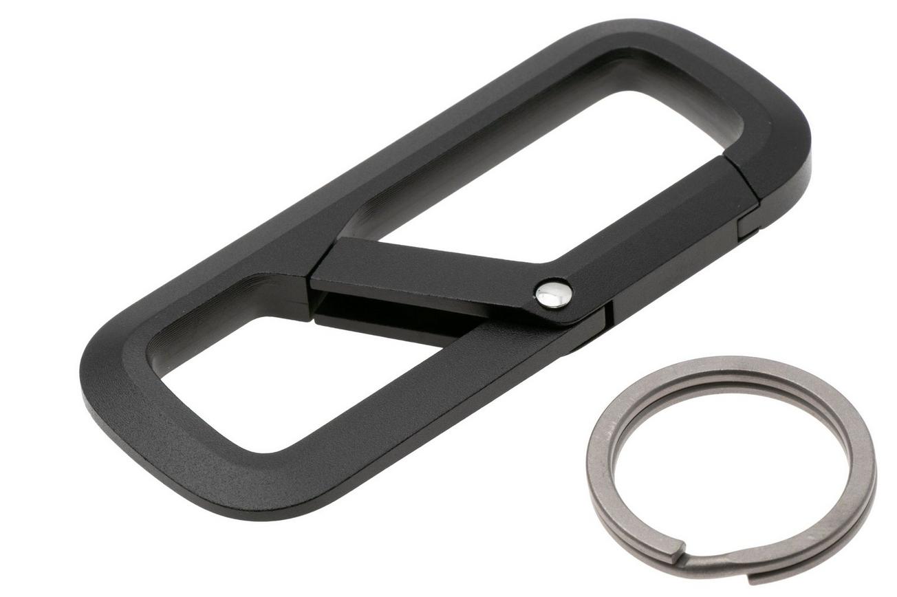 The James Brand The Madison ES216903-10 Black, karabijnhaak