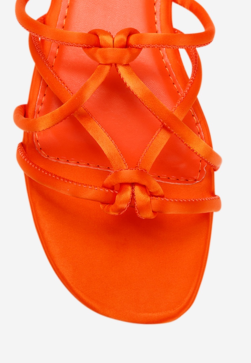 Pantoufles pour femme orange Ronca