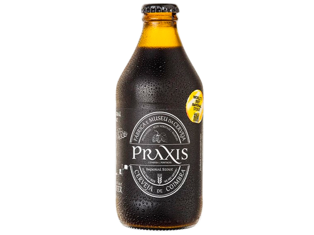 CERVEJA ARTESANAL PRAXIS IMPERIAL STOUT 0.33L