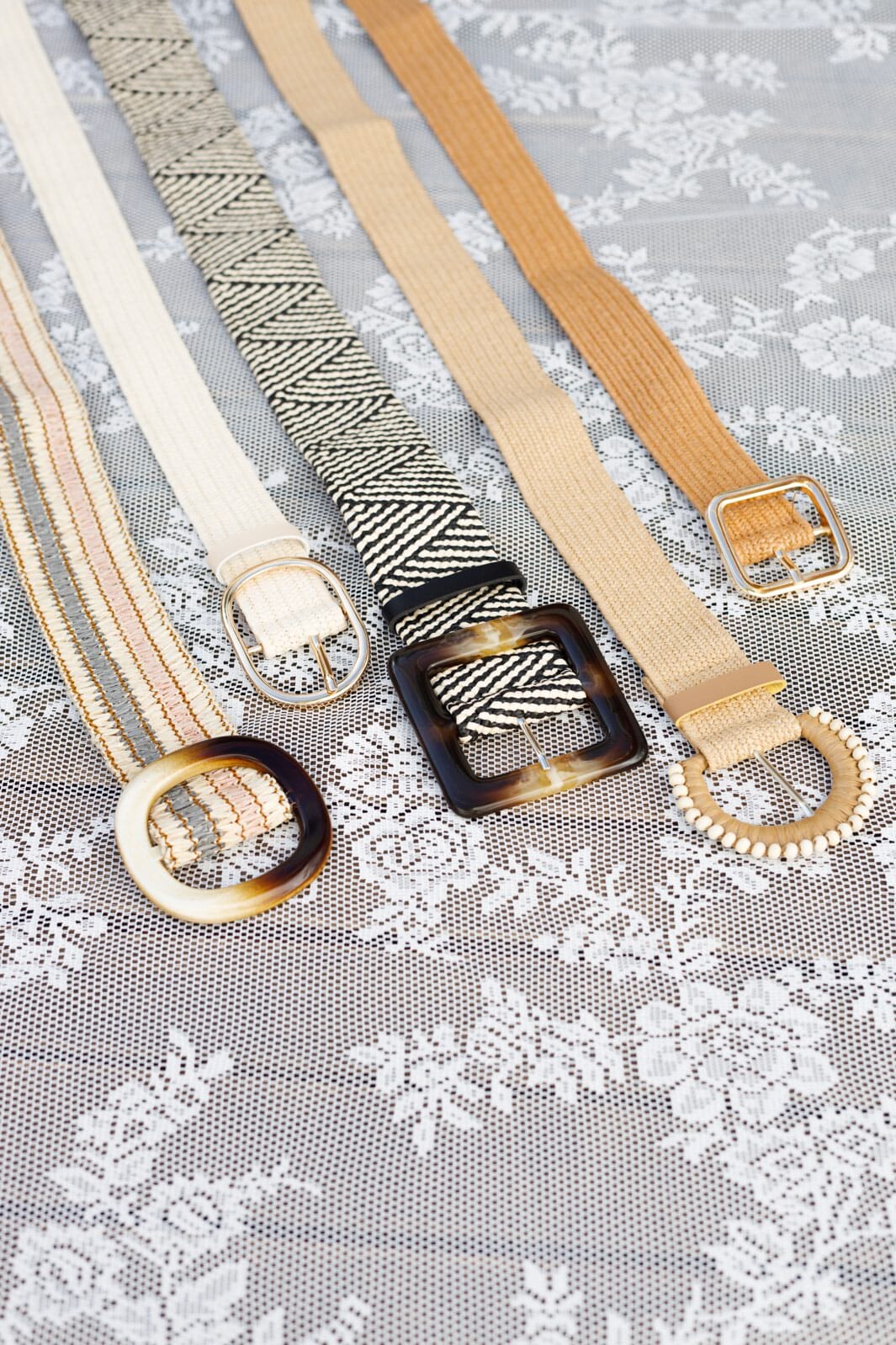 Black Colour Bccharmaine Jute Belt 10313