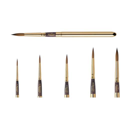 ESCODA® Reserva Kolinsky Taschenpinsel, Serie 1214