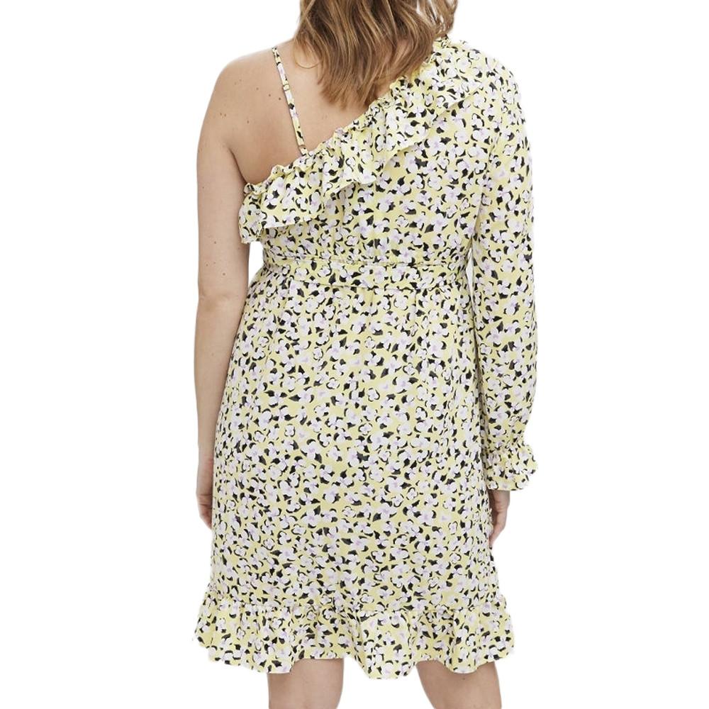 Vero Moda Maternity Robe Jaune/Noire Femme Vero Moda Maternity Lea
