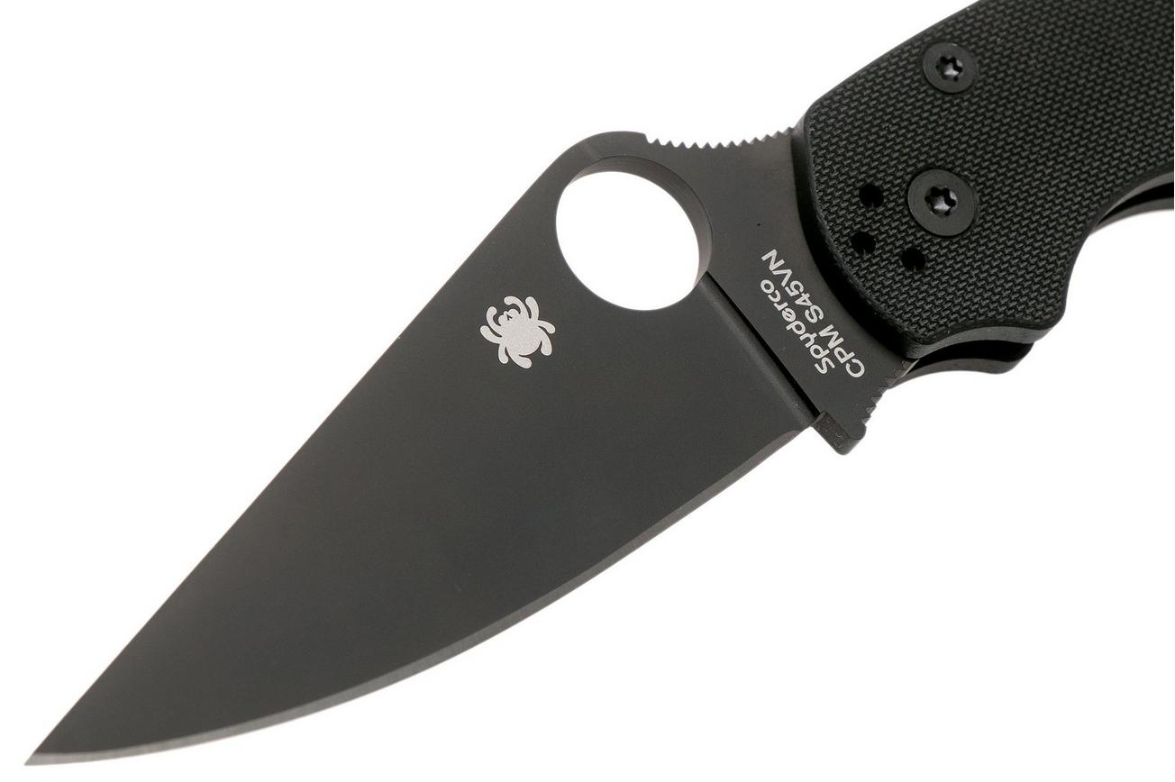 Spyderco Paramilitary 2 Black C81GPBK2 zakmes