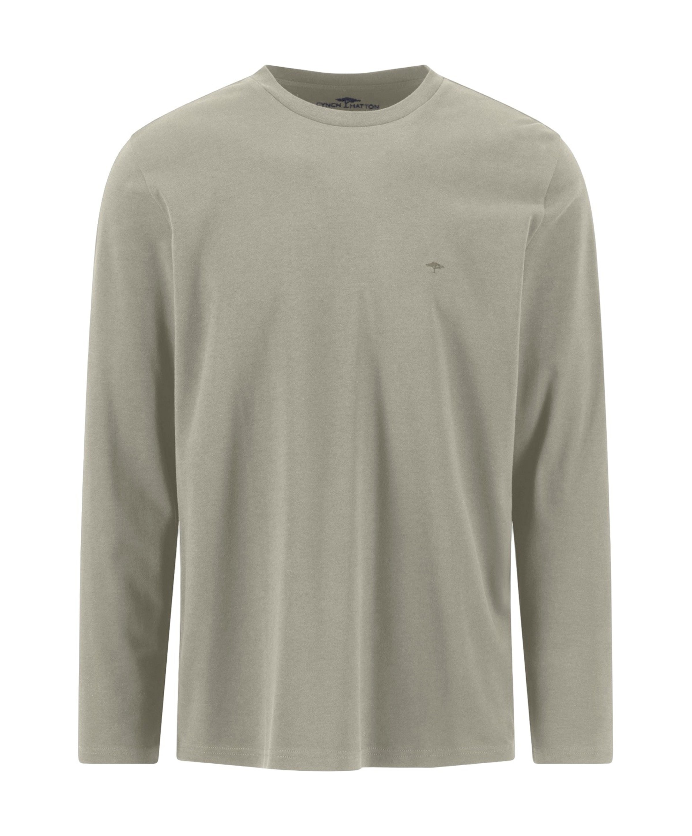 Fynch-Hatton Heren longsleeve beige