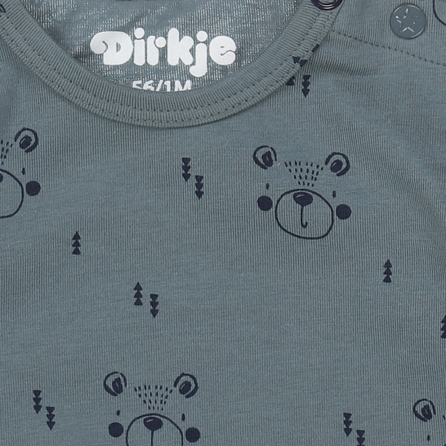 Dirkje Langarmshirt grün