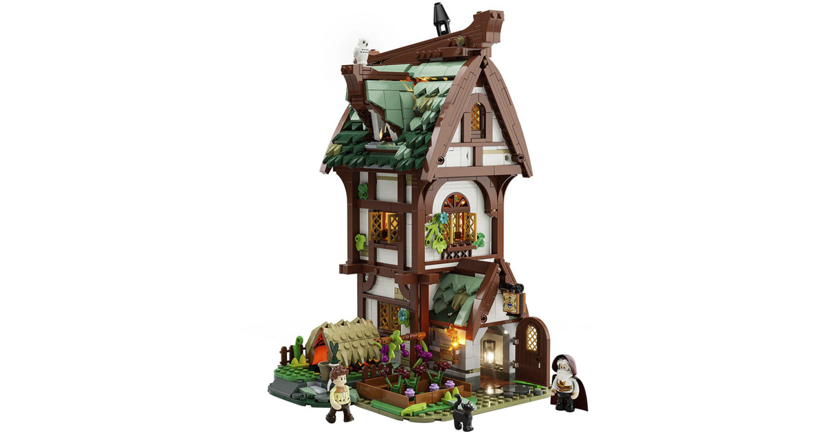 LumibricksMiddle Ages - Medieval Apothecary Shop Constructiespeelgoed  (F9024)