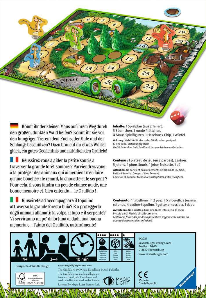 Ravensburger Spiel Wo ist der Grüffelo?