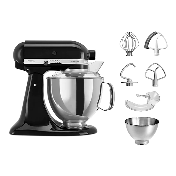 Robot artisan noir 5KSM175PS avec accessoires supplémentaires Kitchena