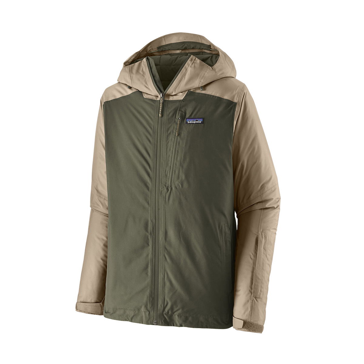 Patagonia Powder Town Insulated Skijakke, herre (Pine/Needle/Green)