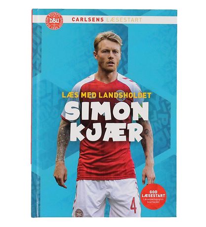 Forlaget Carlsen Bog - L?s Med Landsholdet - Simon Kj?r - Dansk