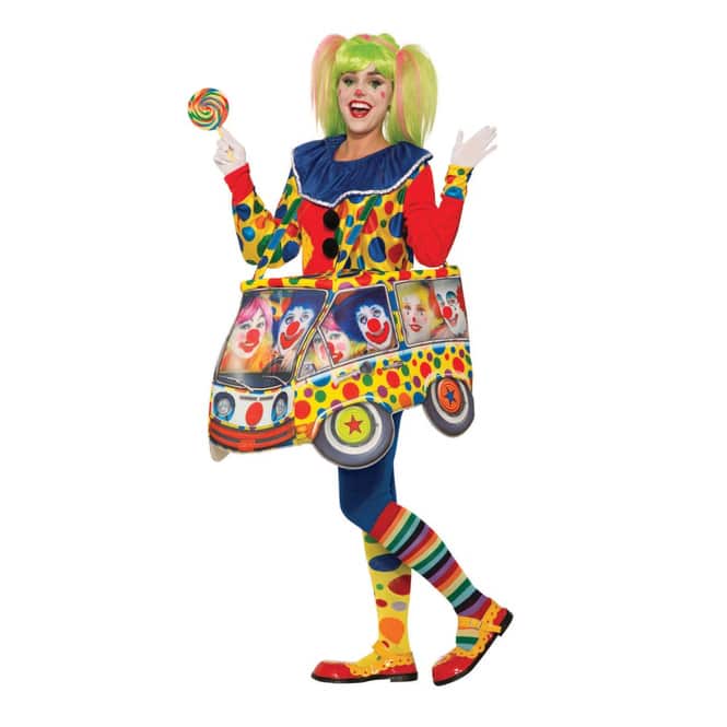 Schlüpfkostüm - Clown - für Erwachsene