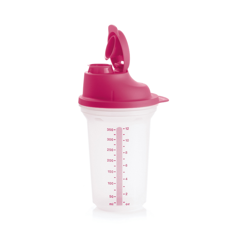 Shake It 350 ml Der praktische Shaker mit kleckerarmer Rücklauf-Funktion