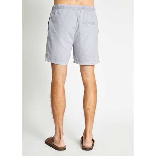 Bruun & Stengade Bahia Badeshorts, Blue/White, L