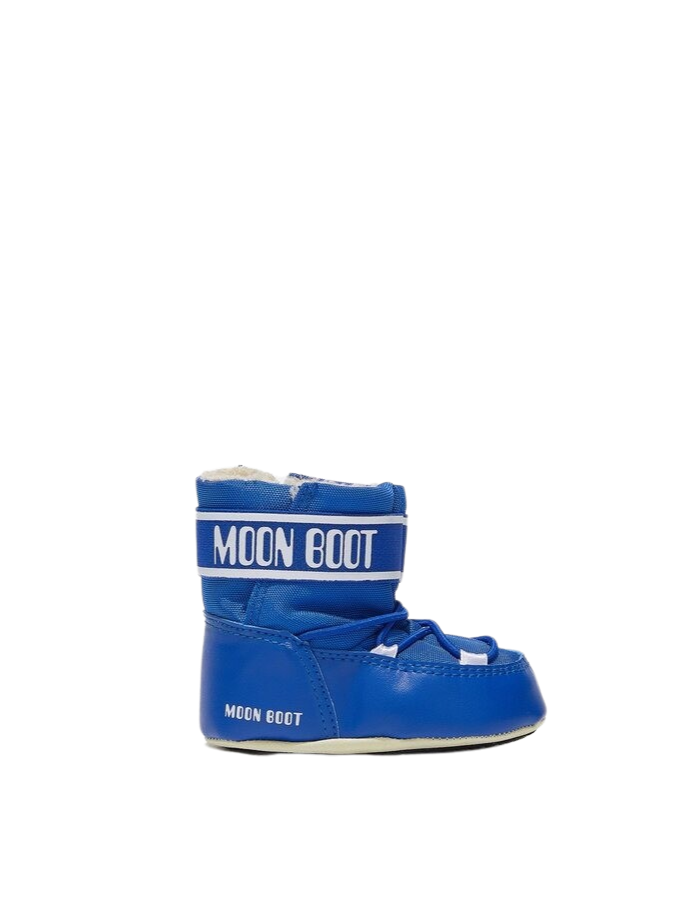 MOON BOOT  Crib Nylon børnestøvler - Electric Blue